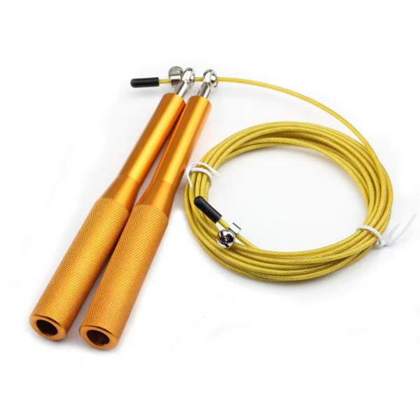 Adjustable Skipping Rope Yellow