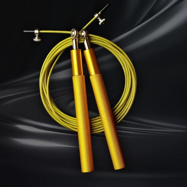 Adjustable Skipping Rope Yellow