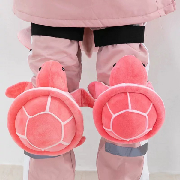 Snow Turtle 护膝套装 粉色单板滑雪
