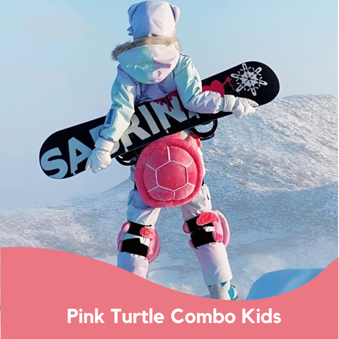 Snow Turtle Pink Protector Combo For Children & Kids