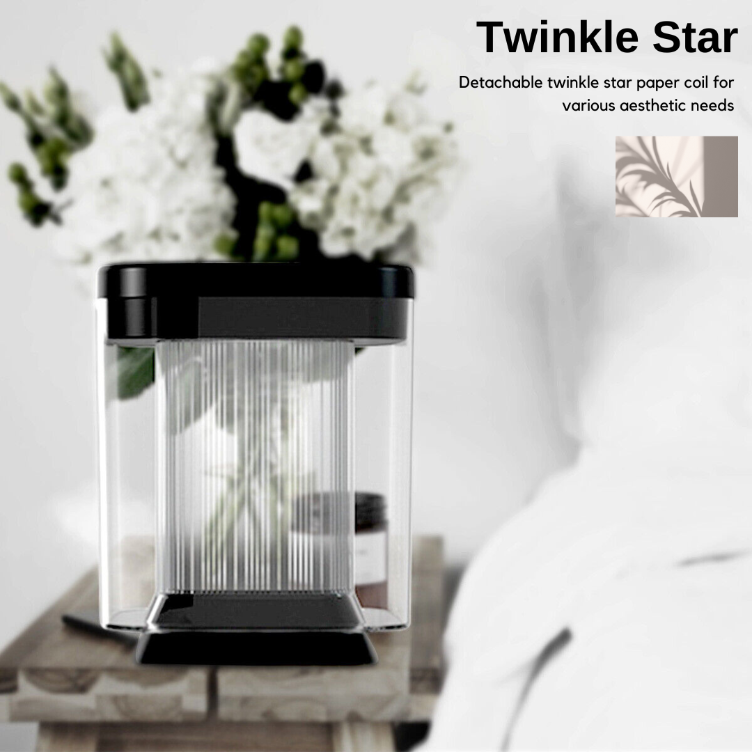 Twinkle Star Aromatherapy Diffuser Oil Ultrasonic Air Humidifier Purifier LED Star