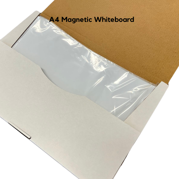 Commercial Grade Magnetic Whiteboard Sheet Bulk Pack A3, A4