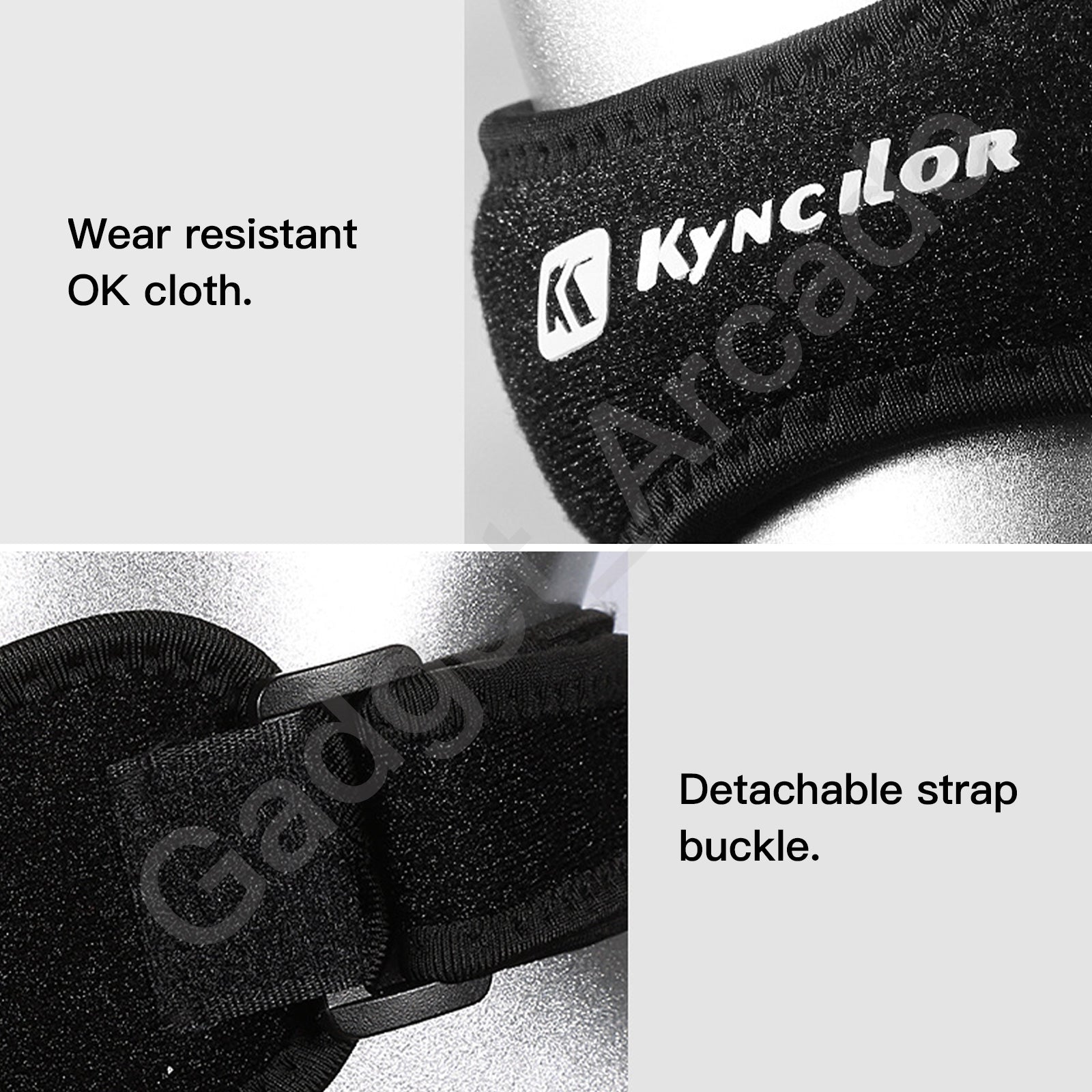 Patella Knee Support Strap Band Belt Brace Running Fitness Sports Compression - Gadget arcade