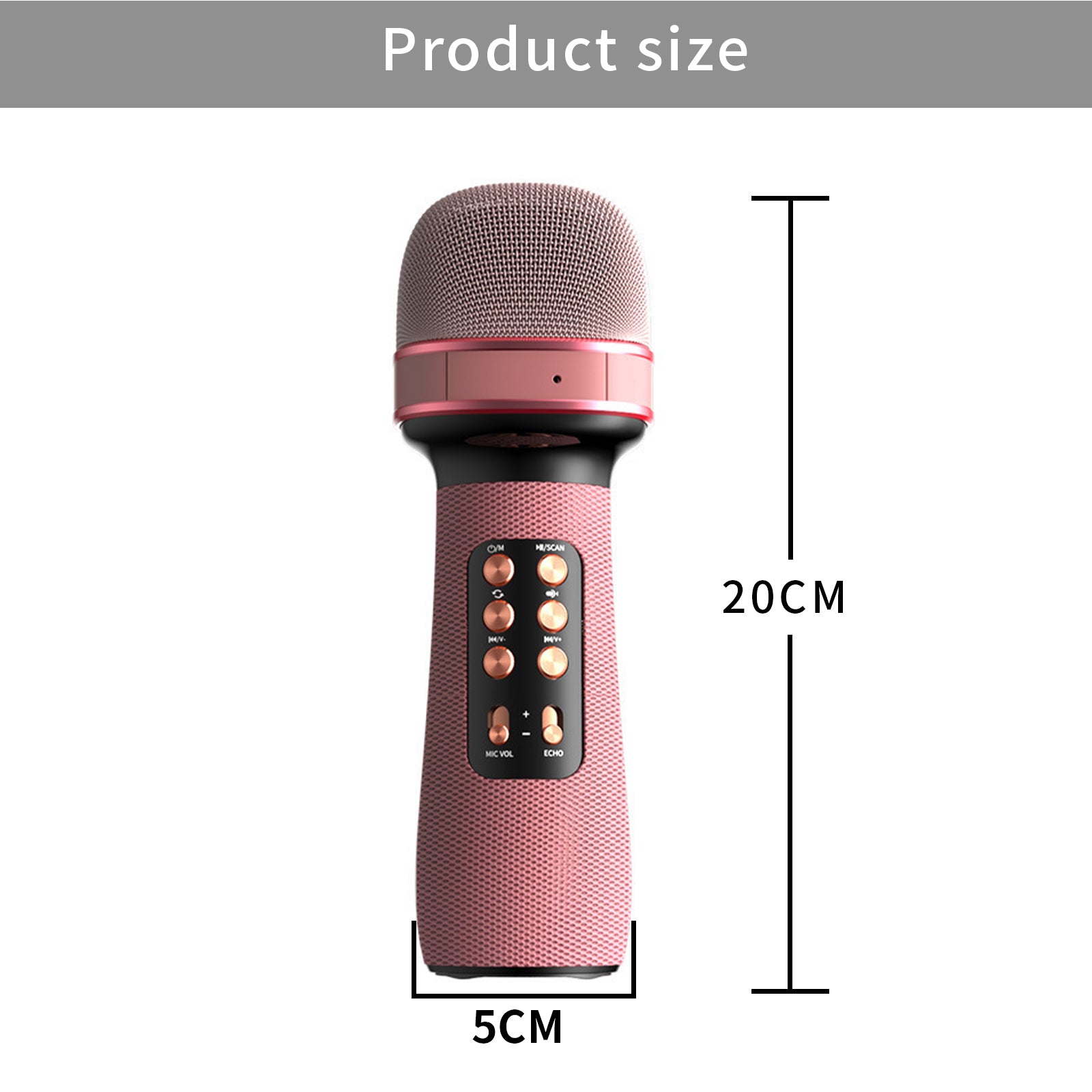 Wireless Bluetooth Karaoke Microphone Speaker - Gadget arcade