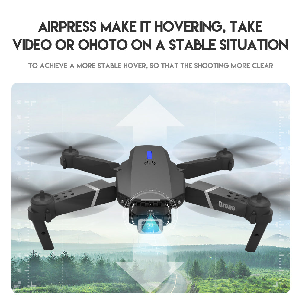 Drones 4K HD E525 Pro Avoid Obstacles Dual Lens - Gadget arcade