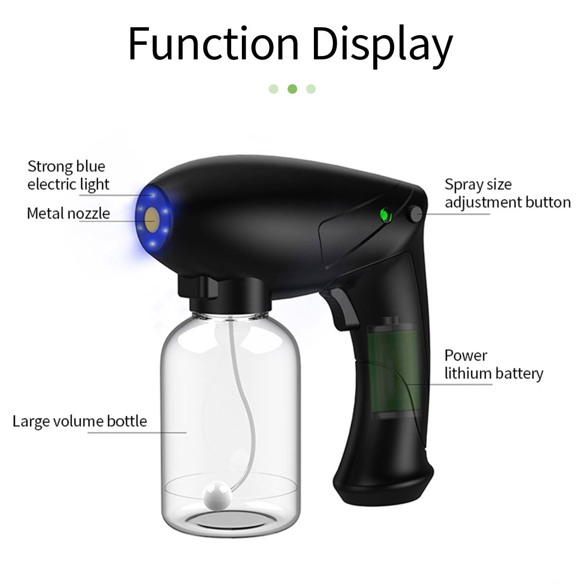 Disinfection Handheld Wireless Nano Steam Sprayer - Gadget arcade