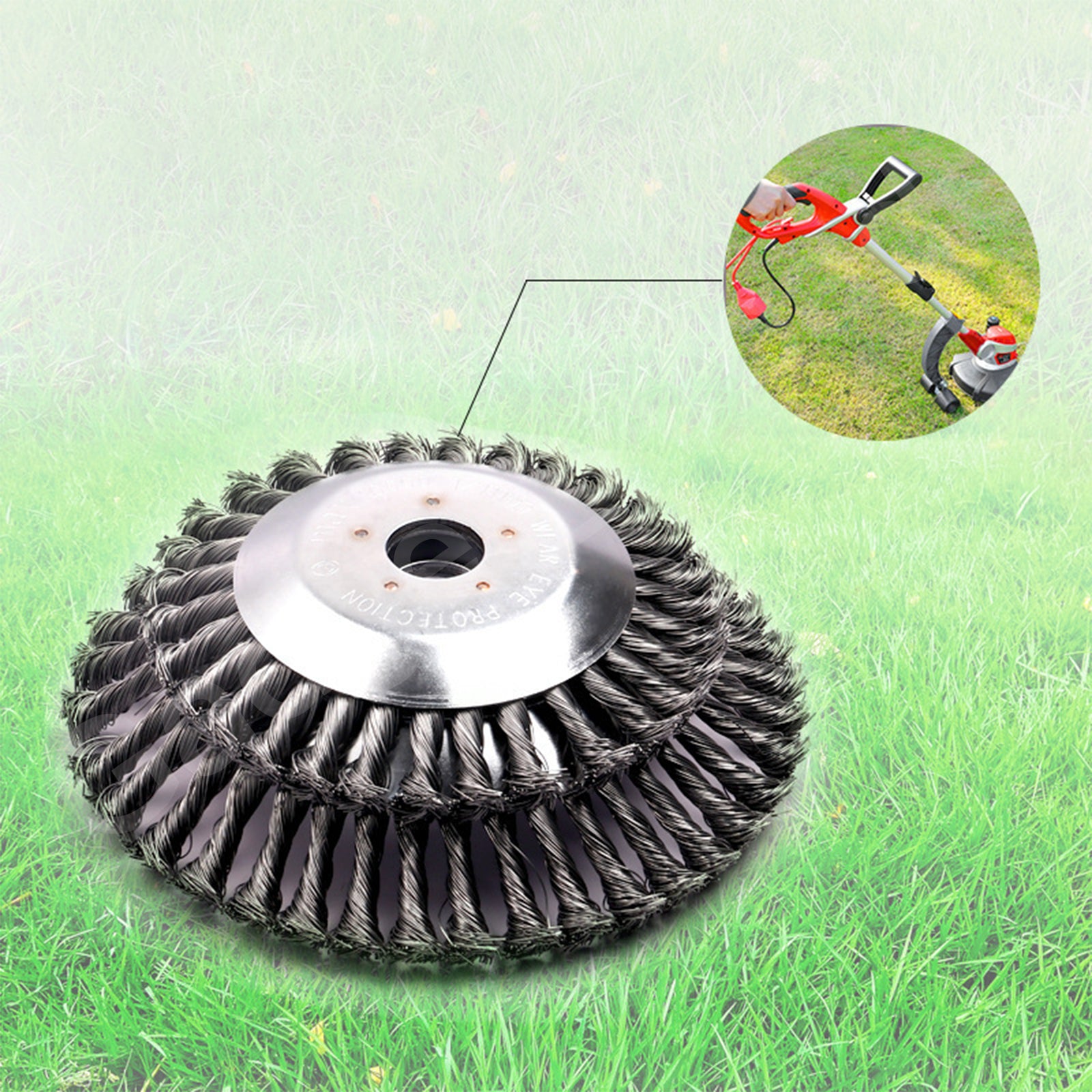 6/8" Weed Brush Steel Wire Trimmer - Gadget arcade