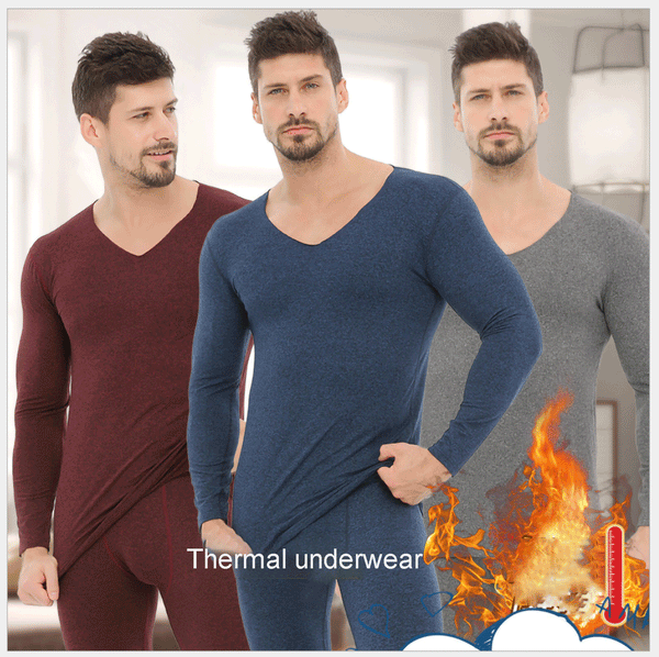 Extra Warm Men Winter Thermal Underwear Set - Gadget arcade