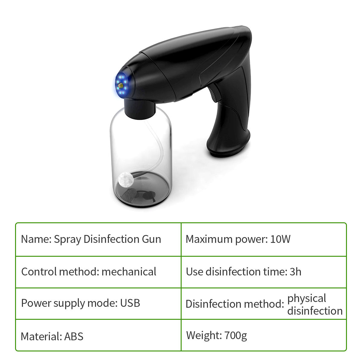 Disinfection Handheld Wireless Nano Steam Sprayer - Gadget arcade