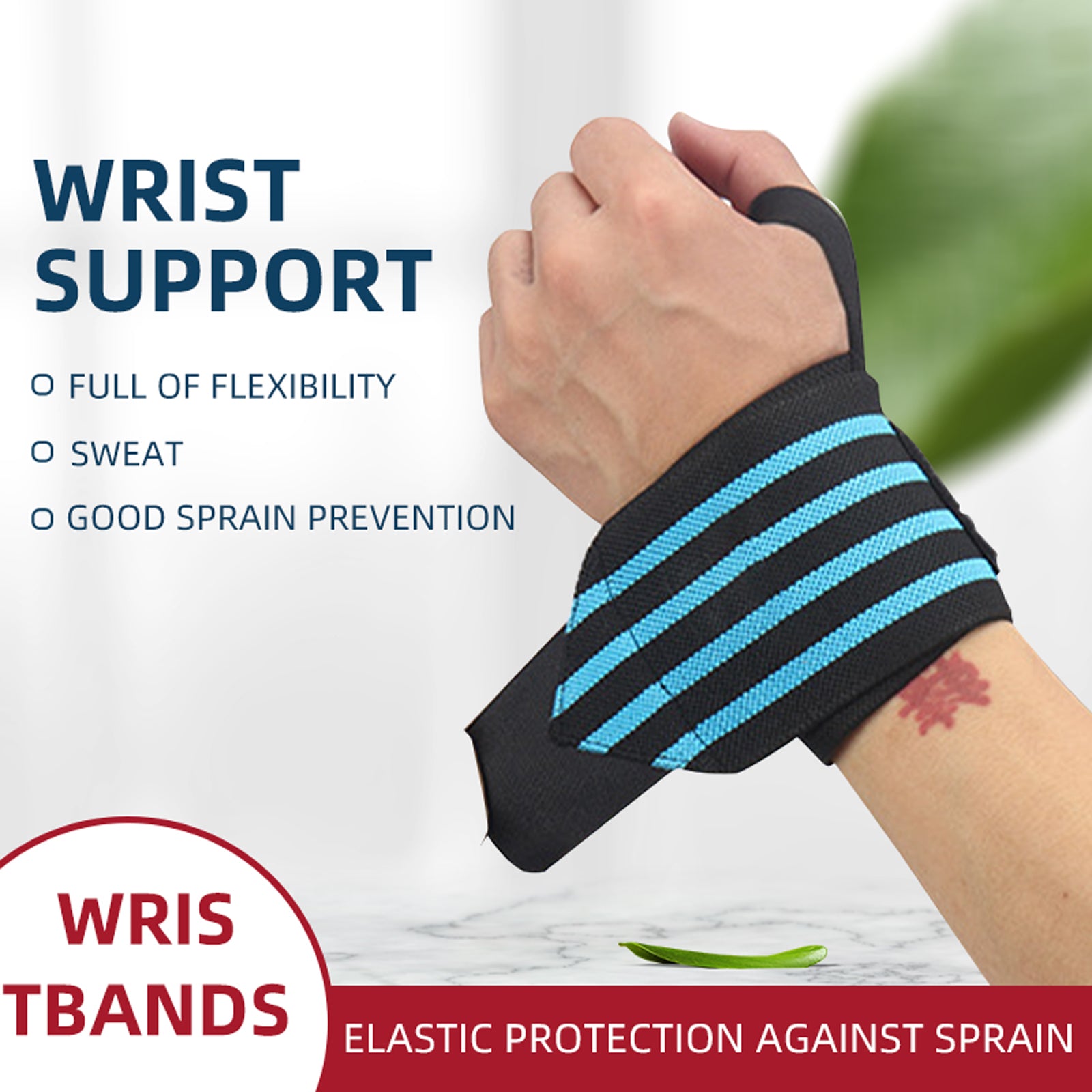 Adjustabe Wrist Support Wrap Strap - Gadget arcade