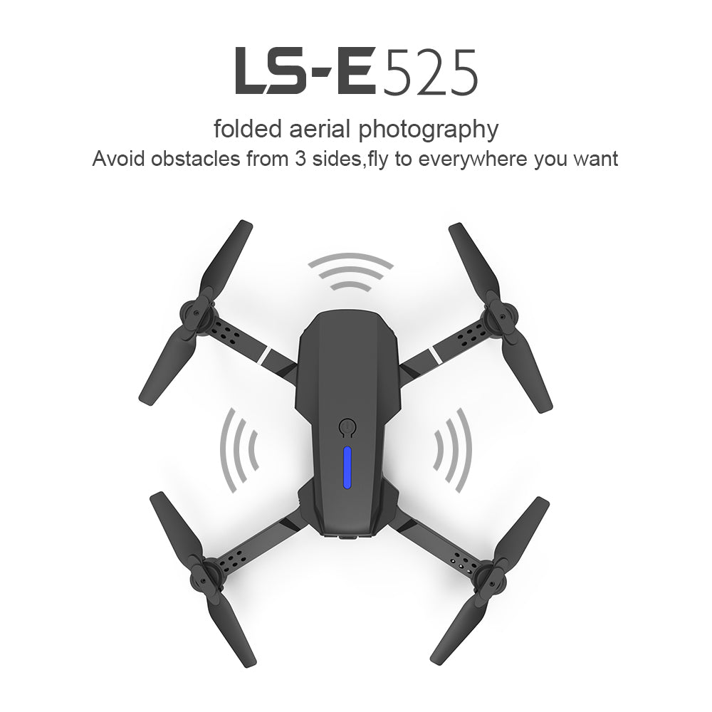 Drones 4K HD E525 Pro Avoid Obstacles Dual Lens - Gadget arcade