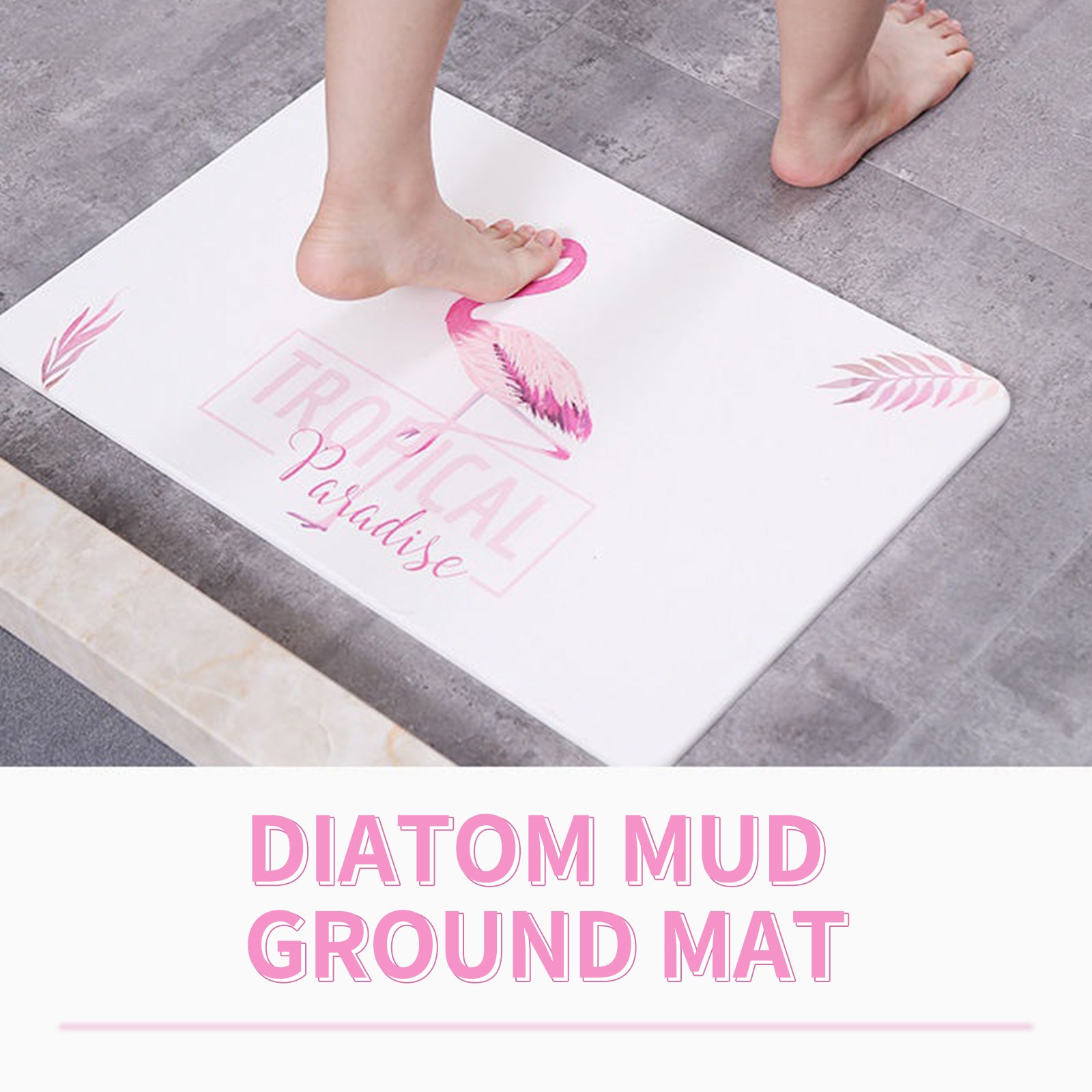 Diatom Floor Bath Mats Fast Drying - Gadget arcade