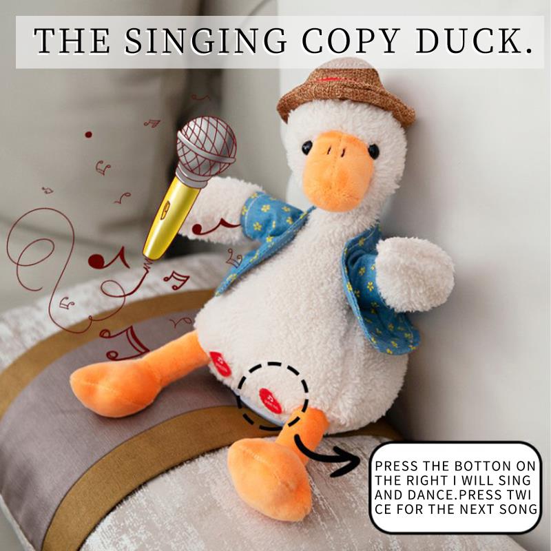 Repeater Copy Duck Singing Toy - Gadget arcade