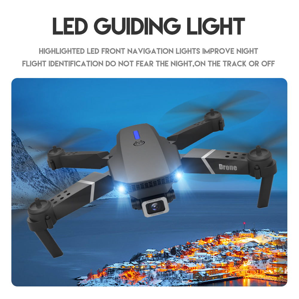 Drones 4K HD E525 Pro Avoid Obstacles Dual Lens - Gadget arcade