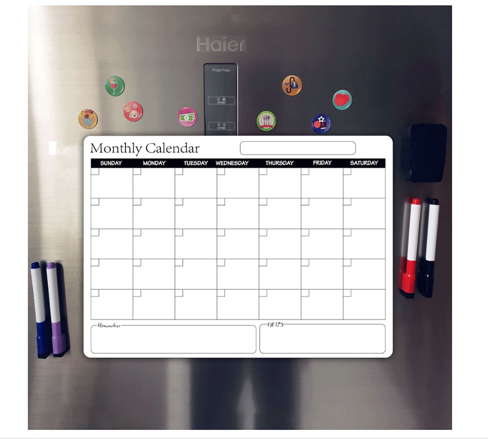 Magnetic Monthly Planner - Gadget arcade