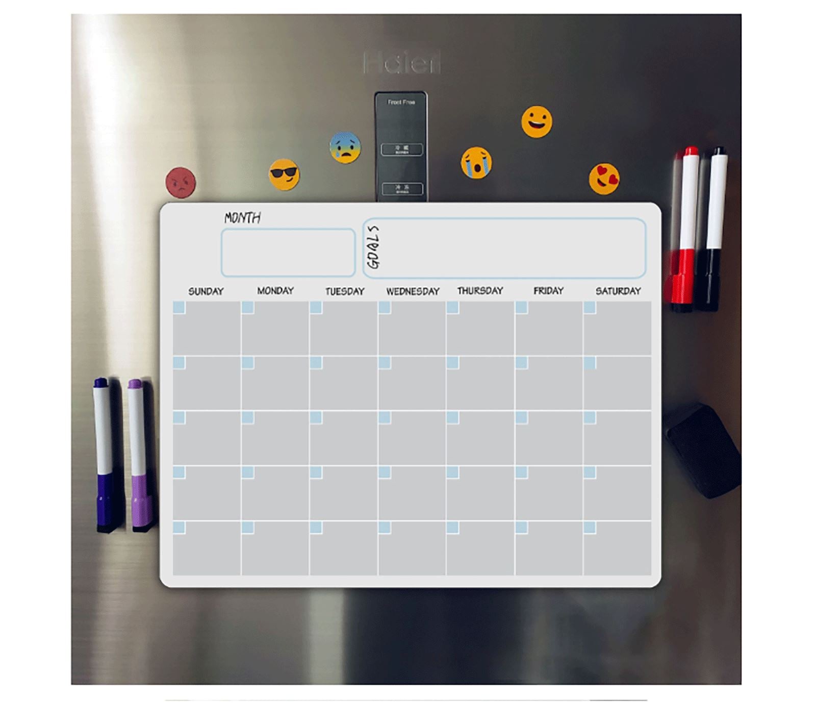 Magnetic Monthly Planner - Gadget arcade