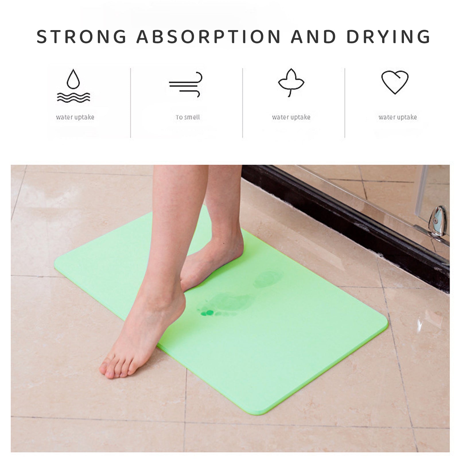 Diatom Floor Bath Mats Fast Drying - Gadget arcade