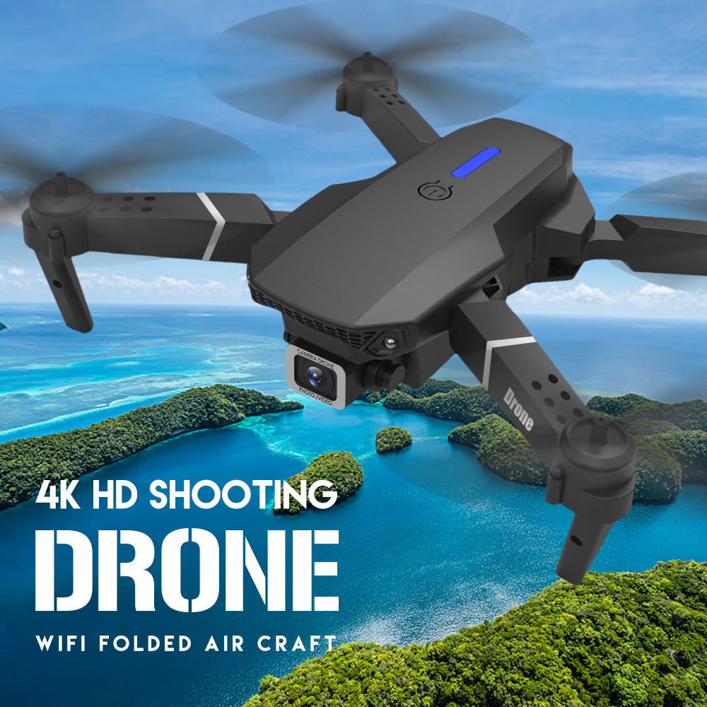 Drones 4K HD E525 Pro Avoid Obstacles Dual Lens - Gadget arcade