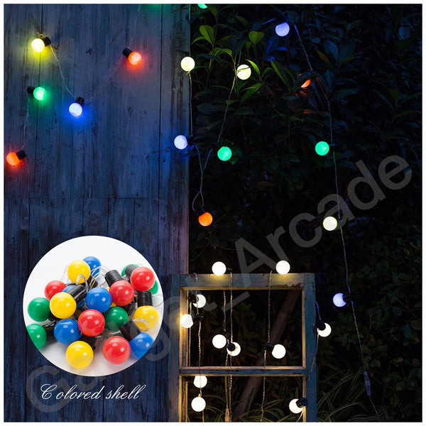 G40 Bulbs LED Light String Wedding Party Outdoor Waterproof Retro Decoration - Gadget arcade