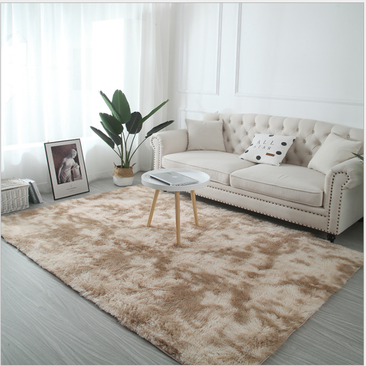 Large Rectangle Shaggy Carpet Bedroom Floor Living Pads Mat Soft Fluffy Rugs - Gadget arcade