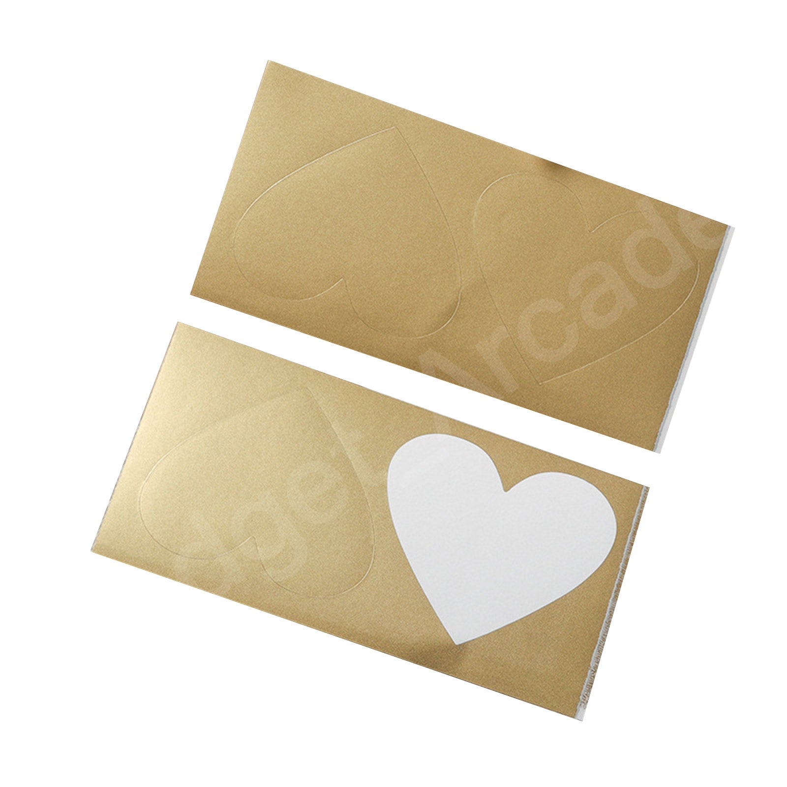 10 Pcs DIY Creative Birthday Gift Scratch Sticker Card Coating Love Message - Gadget arcade