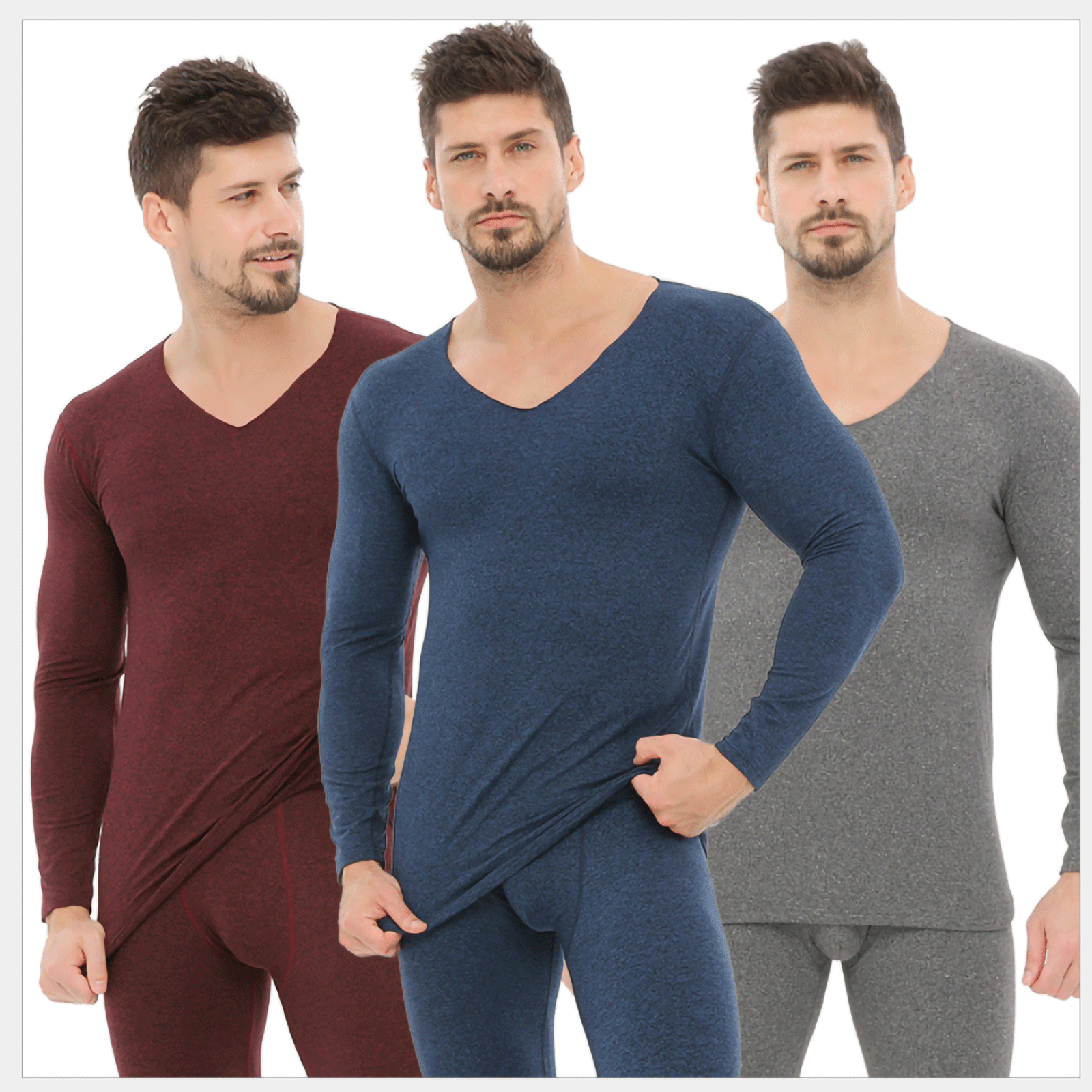 Extra Warm Men Winter Thermal Underwear Set - Gadget arcade