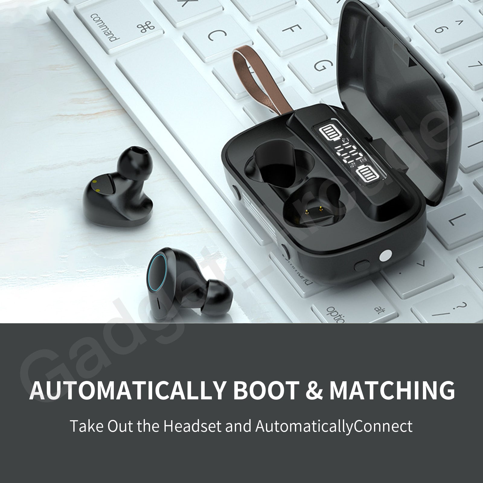 5.1 Bluetooth earphone Wireless Headphones - Gadget arcade