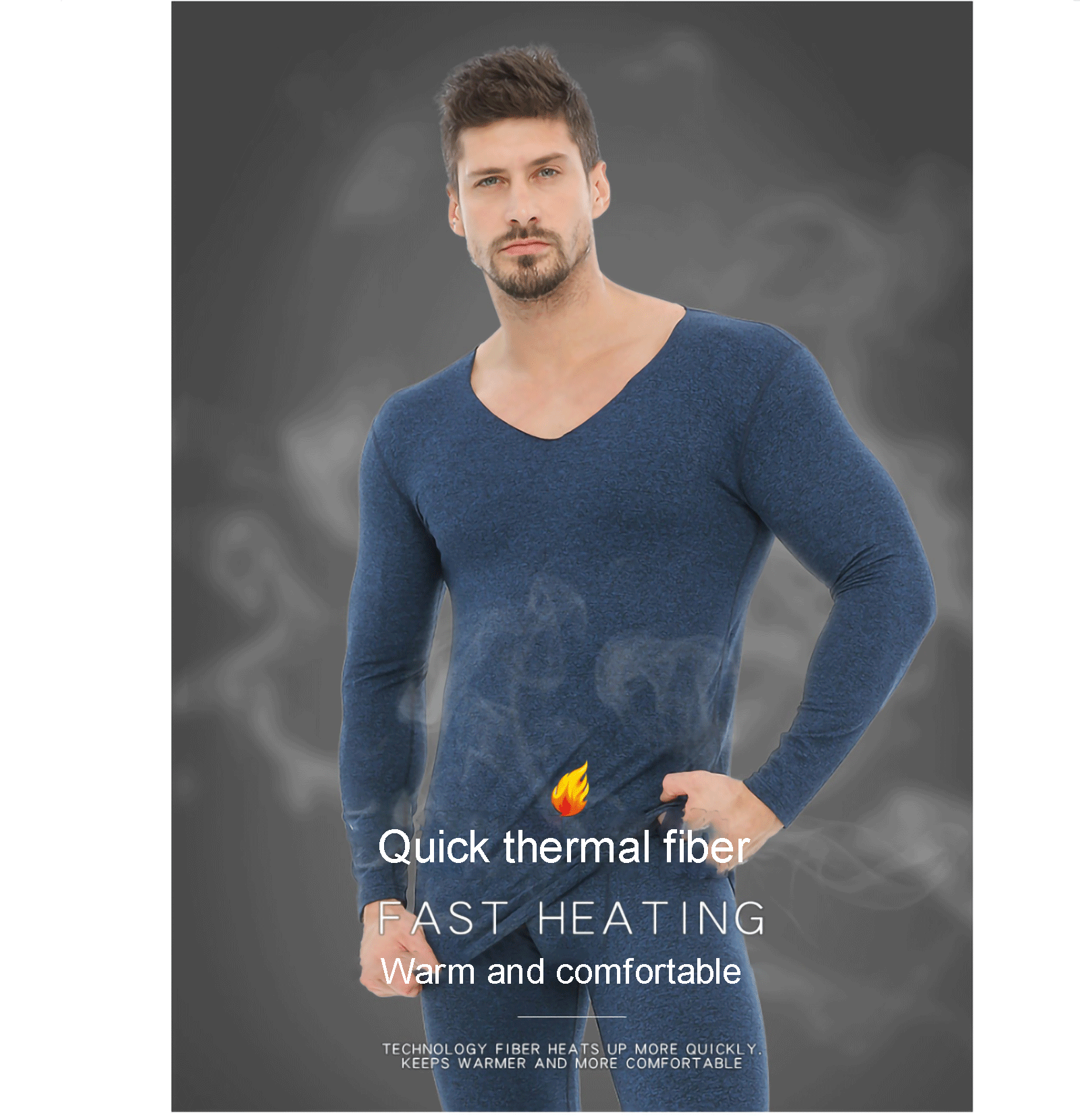 Extra Warm Men Winter Thermal Underwear Set - Gadget arcade