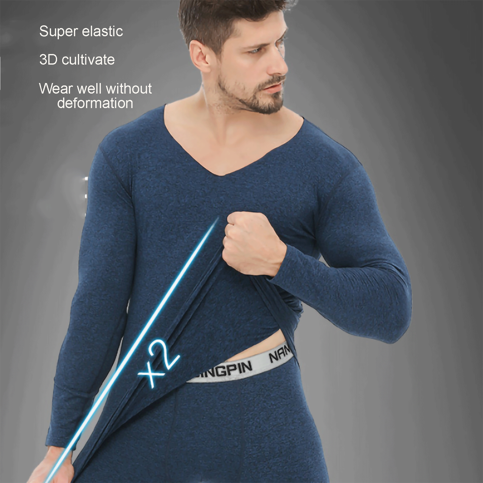 Extra Warm Men Winter Thermal Underwear Set - Gadget arcade