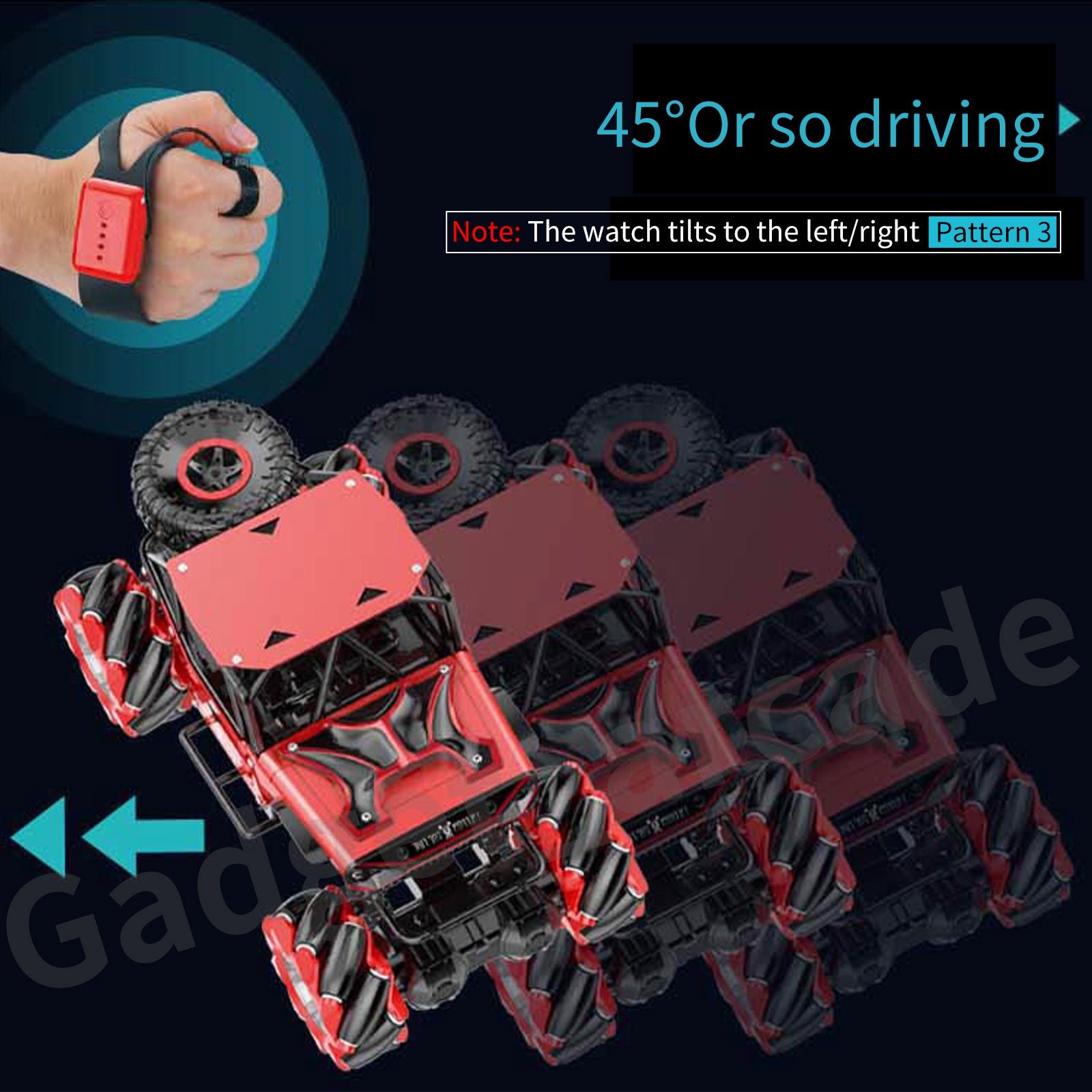 Remote Car Control Toy Gestures 2 in 1 - Gadget arcade