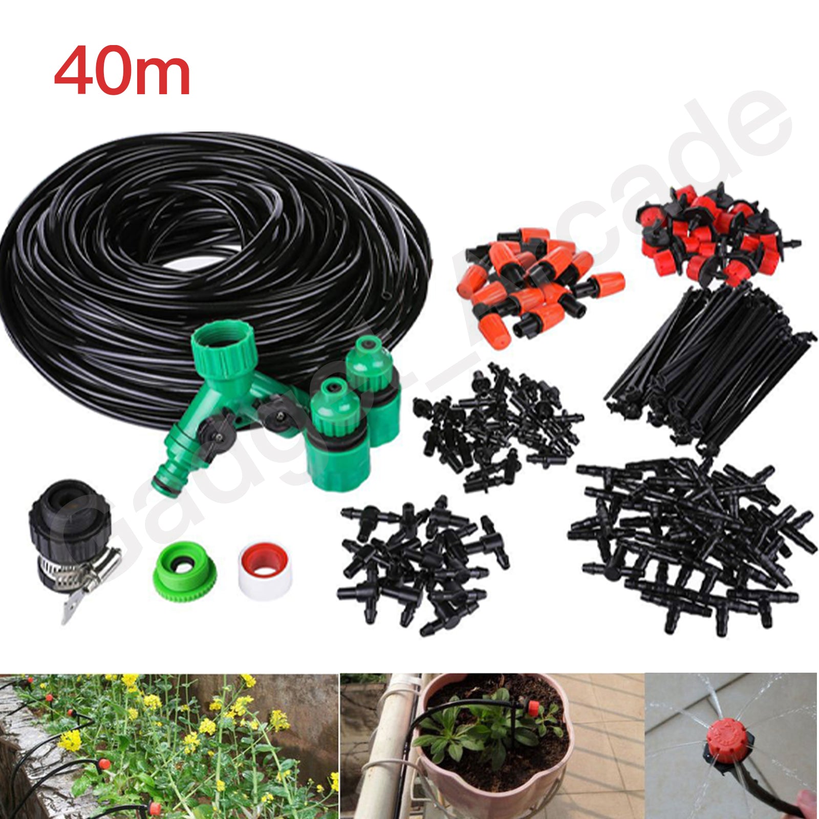 40m Garden Irrigation Kit - Gadget arcade